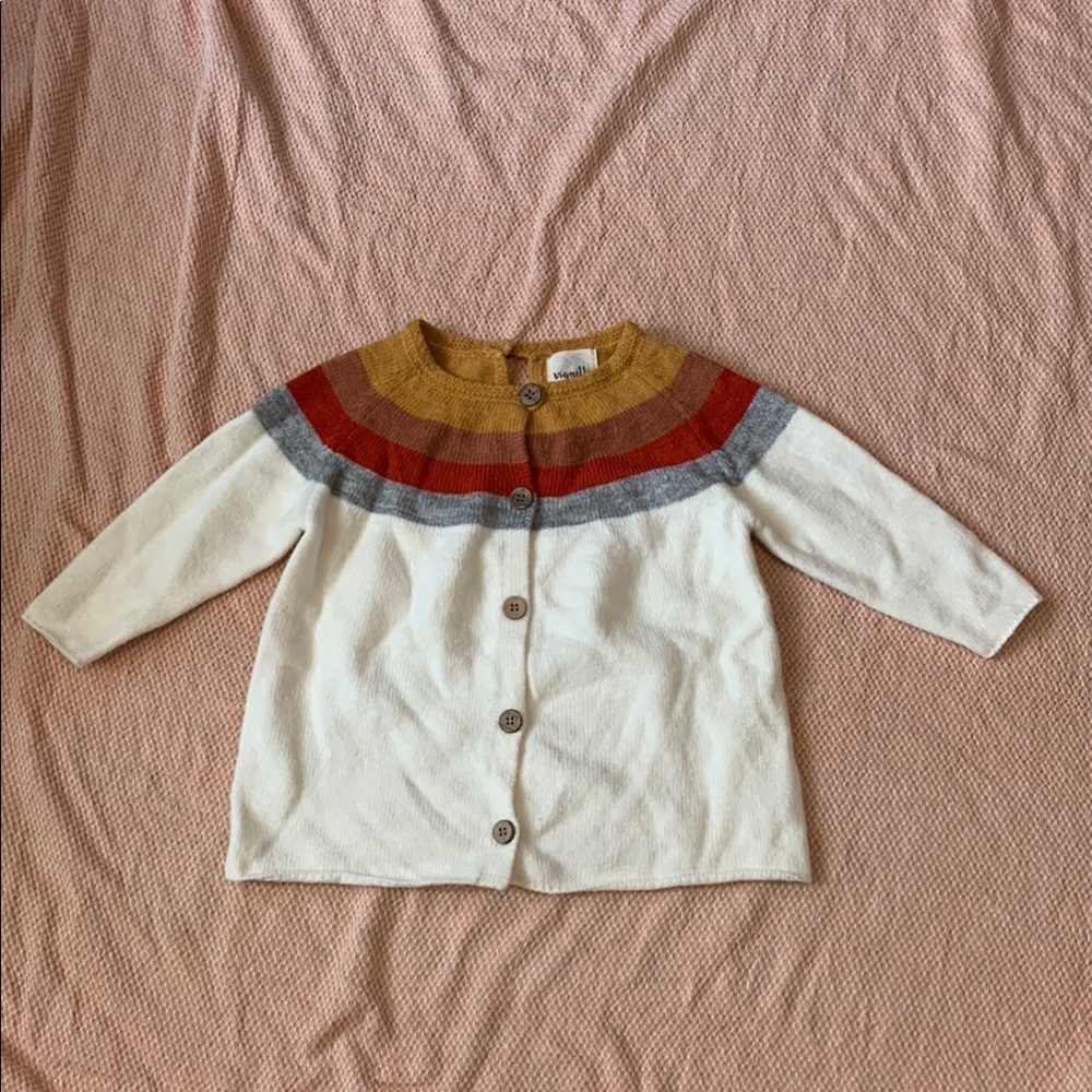 Vignette Tiffany Cardigan Sweater Size 4Y